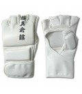 Rękawice do MMA model Kyokushin skaj kolor biały