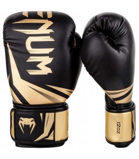 Rękawice bokserskie Venum model Challenger 3.0 czarno złote
