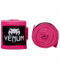 Bandaże bokserskie Kontact marki Venum 4,5 m różowe owijki