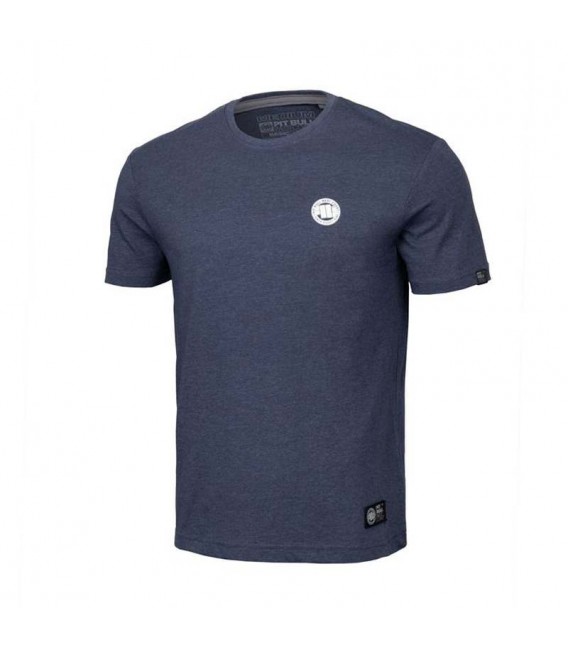 Koszulka Pit Bul model Small Logo 2019 granatowy melange