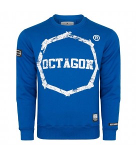 Bluza Octagon model Logo Smash niebieska