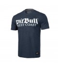 Koszulka Pit Bul model Old Logo granatowy melange