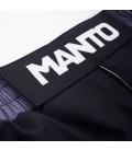 Spodenki MANTO model Logo czarno-białe