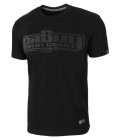 Koszulka Pit Bull model ONE TONE STRIPES BOXING czarna