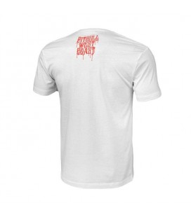 Koszulka Pit Bul model On Lines biała