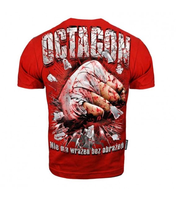 Koszulka Octagon model Nie ma wrażeń bez obrażeń + gratis