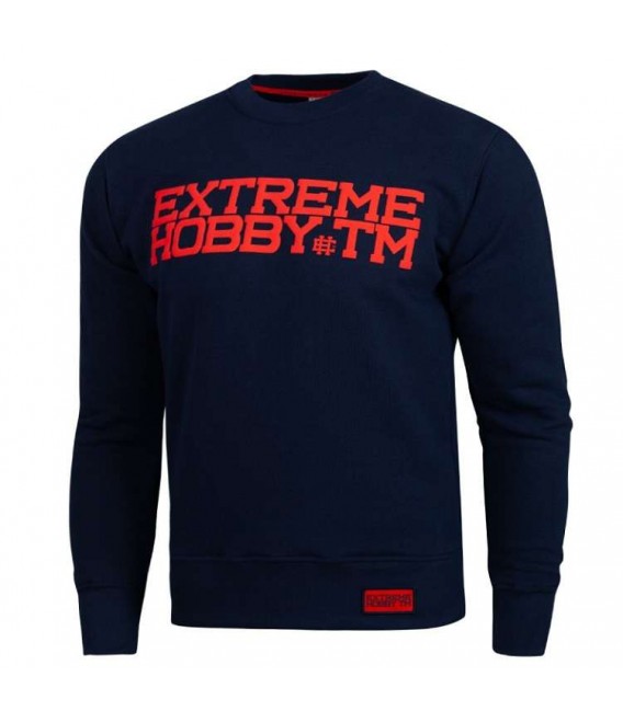 Bluza Extreme Hobby model BLOCK 2019 granatowa