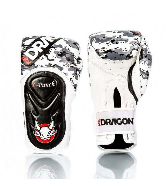 Rękawice bokserskie X-Punch firmy Mr Dragon skóra