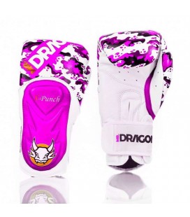 Rękawice bokserskie X-Punch firmy Mr Dragon Pink