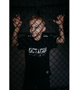 Koszulka Octagon dziecięca model Fight Wear czarny