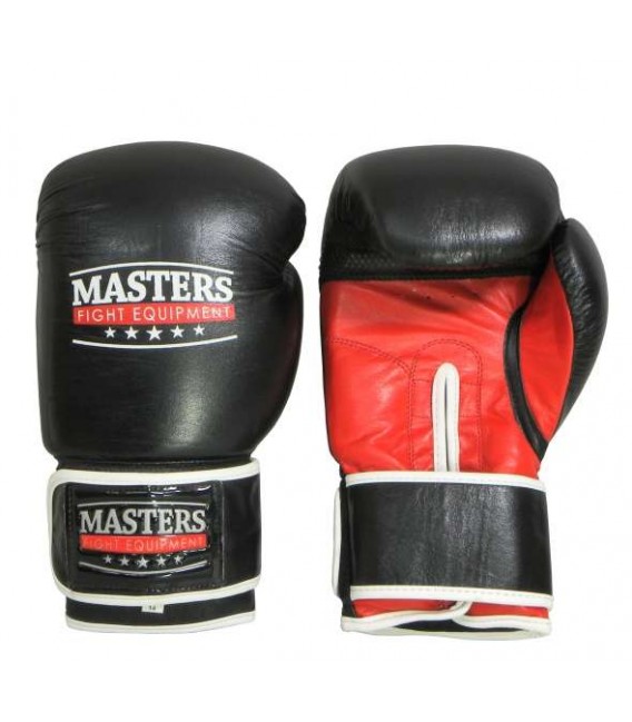 Rękawice bokserskie skóra naturalna MASTERS RBT-301