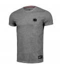 Koszulka Pit Bull Custom Fit Small Logo Grey melange