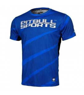 Rashguard Mesh Pit Bull Performance Pro Plus model Net Pitbull Sports kolor niebieski