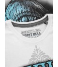 Koszulka Pit Bull model Blue Skull white