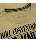 Koszulka Pit Bull Garment Washed Bare-Knuckle kolor piaskowy