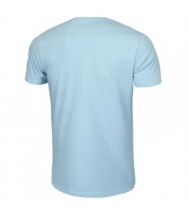 Koszulka Pit Bull Garment Washed Small Logo kolor jasny niebieski