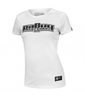 Koszulka damska Pit Bull West Coast model Classic Boxing biała