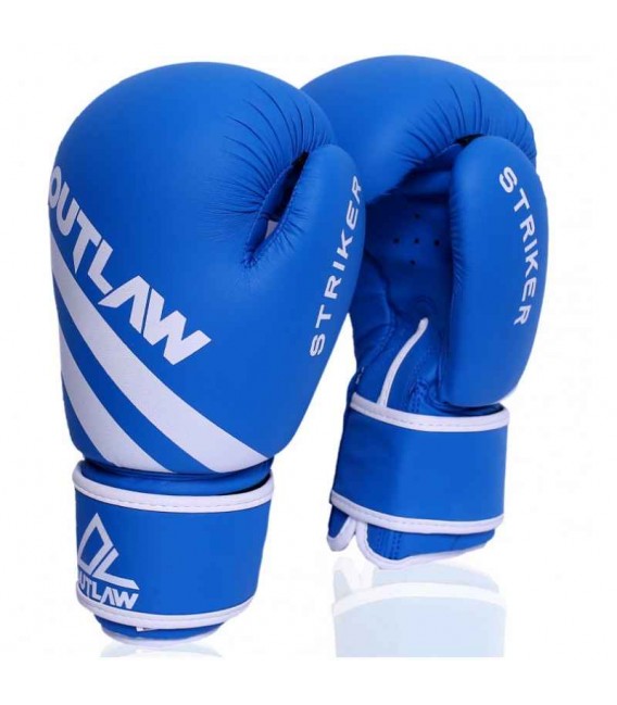 Rękawice bokserskie Striker Outlaw kolor niebieski