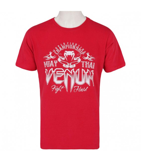 Koszulka Venum "Muay Thai Champion" T shirt Czerwona
