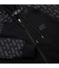 Bluza Extreme Hobby model Repeat rozpinana kolor czarny