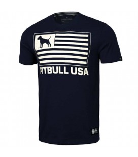 Koszulka Pit Bull model USA kolor granatowy