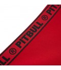 Bluza Pit Bull z kapturem Tricot Dandridge rozpinana kolor czerwony