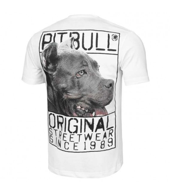 Koszulka Pit Bull model Origin biała