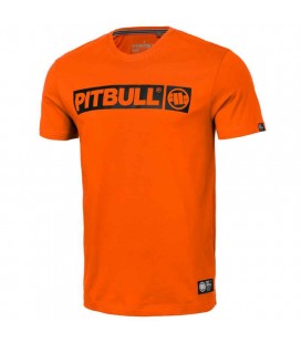 Koszulka Pit Bull model Hilltop kolor pomarańczowy