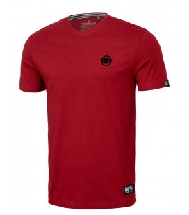 Koszulka Pit Bull model Small Logo 24 czerwona