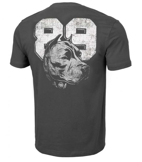 Koszulka Pit Bull West Coast model Dog 89 szara