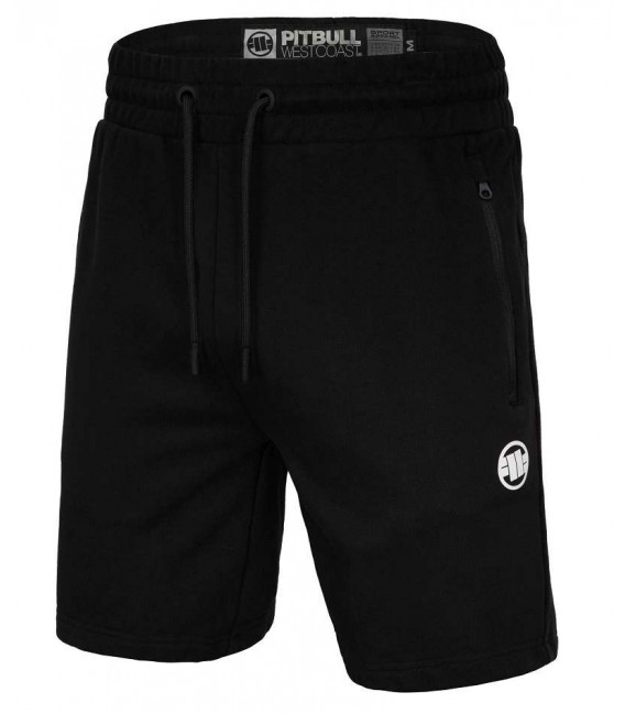 Spodenki bawełniane Pit Bull model Tricot Carson czarne