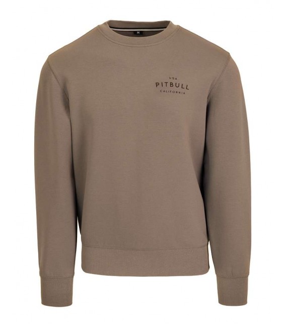 Bluza Pit Bull model Sampson beżowo-szara