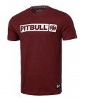 Koszulka Pit Bull model Hilltop kolor bordowy