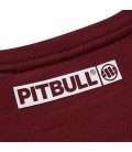Koszulka Pit Bull model Hilltop kolor bordowy