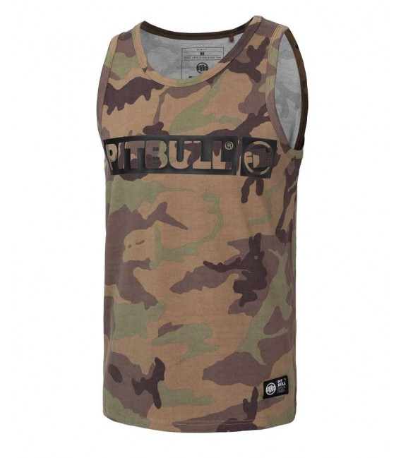 Koszulka Pit Bull Tank Top Slim Fit Small Hilltop camo