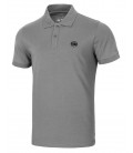 Koszulka Pit Bull Polo Jersey model Slim Fit Small Logo szara