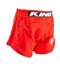 Spodenki do Myay Thai King Pro Boxing Classic czerwone