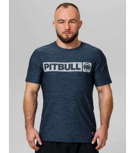 Koszulka Pit Bull Casual Sport HILLTOP granatowy melange