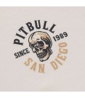 Koszulka Pit Bull model Skull Logo kolor śmietankowy