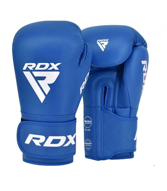 Rękawice bokserskie RDX model AS1 do zawodów amatorskich niebieskie