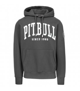 Bluza z kapturem Pit Bull model Norton kolor szary