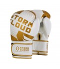 Rękawice bokserskie StormCloud model Bolt 3.0 Biało/złote