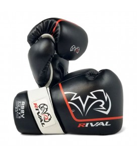 Rękawice bokserskie Rival RS2V Super Sparring 2.0 Black