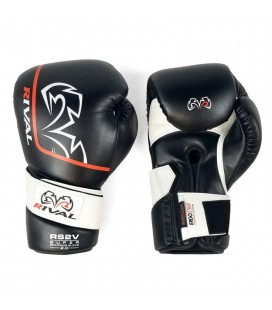 Rękawice bokserskie Rival RS2V Super Sparring 2.0 Black