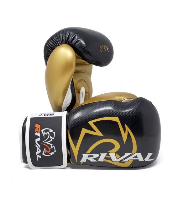 Rękawice na worek Rival RB7 Fitness Plus czarno-złote