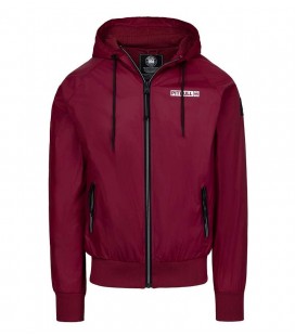 Kurtka Pit Bull model Athletic Logo bordowa