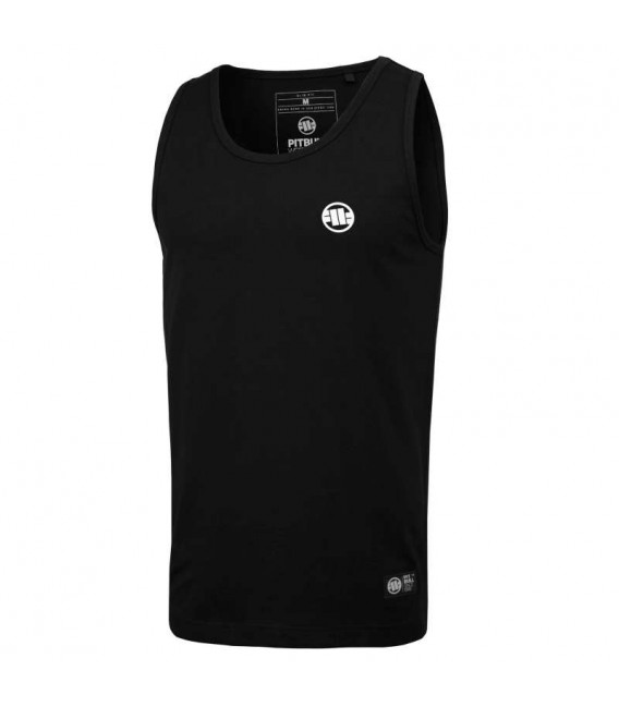 Koszulka Pit Bull bez rękawów Tank Top Small Logo czarna