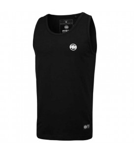 Koszulka Pit Bull bez rękawów Tank Top Small Logo czarna