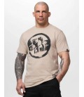 Koszulka Pit Bull model Logo Palms kolor piaskowy