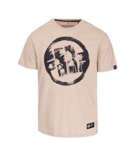 Koszulka Pit Bull model Logo Palms kolor piaskowy